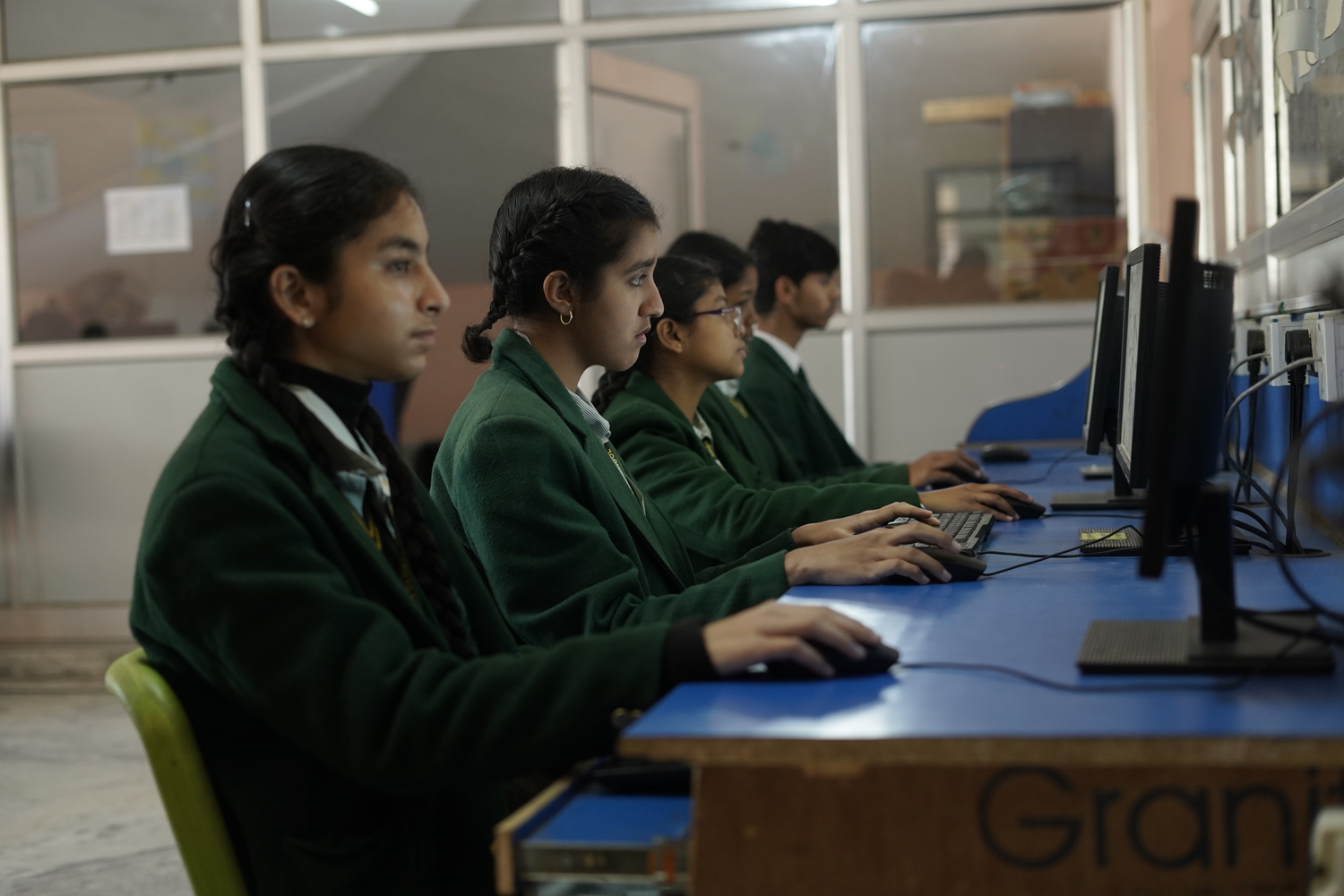 Students in Computer Lab