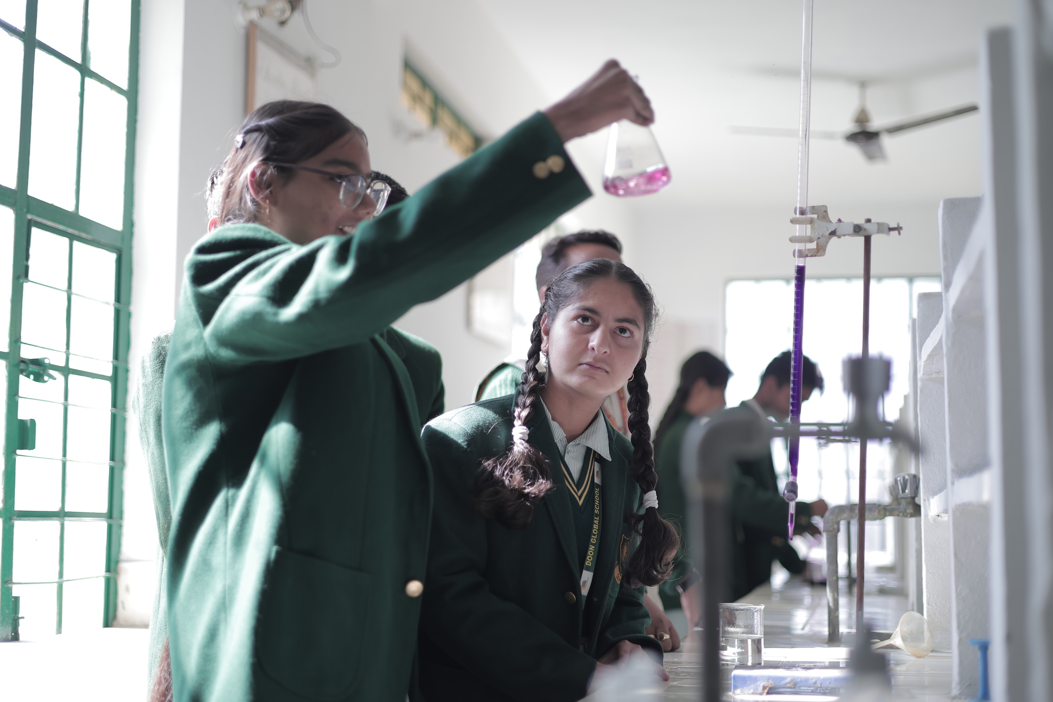 Students in Chemistry Lab