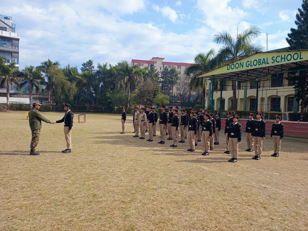NCC Cadets at DGS